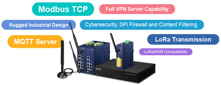 преимущества решения PLANET LoRa AIoT