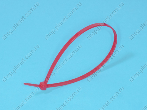 Стяжка 280x4,8мм, красная, упак. 100 шт. CV-280SR фото 4