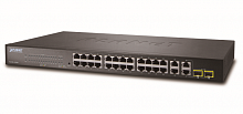 FGSW-2840 Коммутатор управляемый L2,  2 комбо порта SFP/RJ45 100/1000 Мб/с, 24 порта RJ45 100 Мбит/с, 4 порта RJ45 1000 Мб/с 