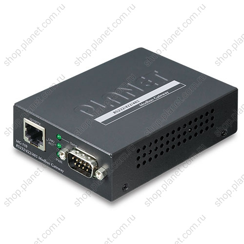 Преобразователь Modbus RTU в TCP 1 порт RS232/422/485, 1 порт RJ45 100Мбит/с Преобразователь Modbus RTU в TCP 1 порт RS232/422/485, 1 порт RJ45 100Мбит/с MG-110