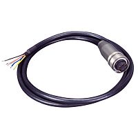 Кабель питания для коммутатора с разъёмом M23 5 контактов (розетка), 1.2 метра  CB-M23F5F-120