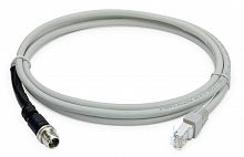 Кабель соединительный 8-ми контактный с разъёмами M12(вилка) - RJ-45, 2 метра CB-M12X8M10G-200
