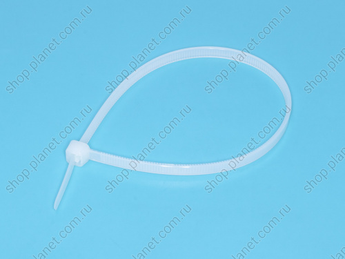 Стяжка 250x4,8мм, белая, упак. 100 шт. фото 4 Стяжка 250x4,8мм, белая, упак. 100 шт. CV-250-W фото 4