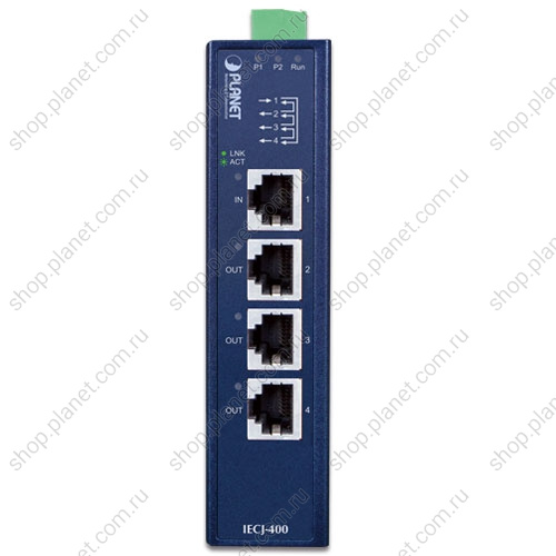 EtherCAT slave разветвитель промышленный 4 порта RJ-45 100 Мб/с фото 2 EtherCAT slave разветвитель промышленный 4 порта RJ-45 100 Мб/с IECJ-400 фото 2