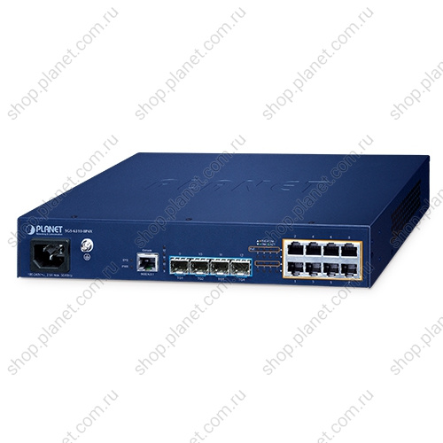Коммутатор управляемый L3, стекируемый, PoE 8 портов RJ45 1000 Мб/с, 4 порта SFP+ 10G Коммутатор управляемый L3, стекируемый, PoE 8 портов RJ45 1000 Мб/с, 4 порта SFP+ 10G SGS-6310-8P4X