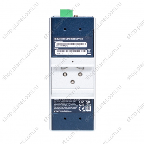Коммутатор промышленный управляемый L2+, 8 портов RJ45 10/100/1000 Мб/с, 2 порта SFP 100/1000/2.5G IGS-10020MT фото 4