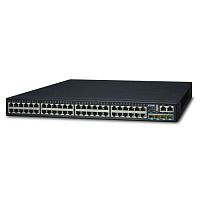 SGS-6341-48T4X Коммутатор управляемый L3, стекируемый, 4 порта SFP+ 10G, 48 портов RJ45 10/100/1000 Мб/с