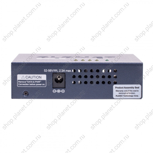 Инжектор питания PoE+ 4 порта RJ45 10/100/1000 Мб/с HPOE-460 фото 6