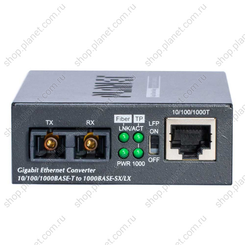 Медиаконвертер с SC duplex портом 1000 Мб/с, 850 нм, 550 м, многомод, RJ45 10/100/1000 Мб/с фото 2 Медиаконвертер с SC duplex портом 1000 Мб/с, 850 нм, 550 м, многомод, RJ45 10/100/1000 Мб/с GT-802 фото 2