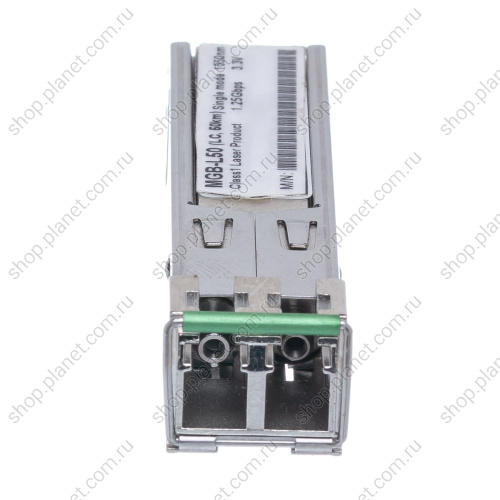 SFP модуль оптический LC duplex 1000 Мб/с, 1550 нм, 50 км, одномодовый фото 5 SFP модуль оптический LC duplex 1000 Мб/с, 1550 нм, 50 км, одномодовый MGB-L50 фото 5