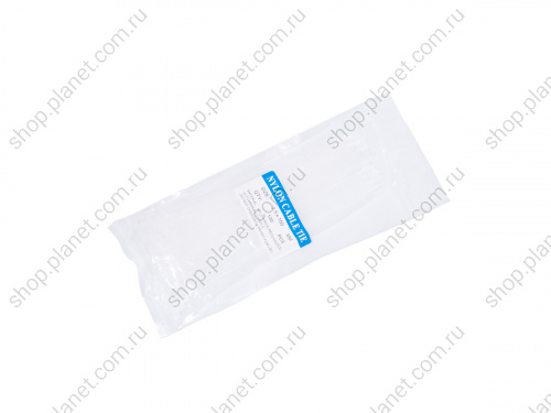 Стяжка 150x2,5мм, белая, упак. 100 шт. ET-3x150