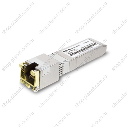 SFP+ модуль оптический промышленный RJ-45 10 Гб/с, 30 м SFP+ модуль оптический промышленный RJ-45 10 Гб/с, 30 м MTB-TRJ
