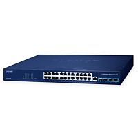 GS-6311-24T4X Коммутатор управляемый L3, 4 порта SFP+ 1000/10G, 24 порта RJ45 10/100/1000 Мб/с 