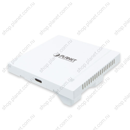 Точка доступа WiFi 2.4 / 5 ГГц, 802.11ax, 1800Mб/с, встраиваемая в стену фото 2 Точка доступа WiFi 2.4 / 5 ГГц, 802.11ax, 1800Mб/с, встраиваемая в стену WDAP-W1800AXU фото 2