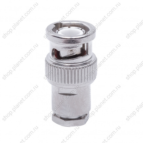 Разъем BNC вилка на кабель RG-58,  пайка BNC-S58P фото 3