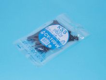 Стяжка 100x2,5мм с защитой от УФ, черная, упак. 100 шт. CV-100-W