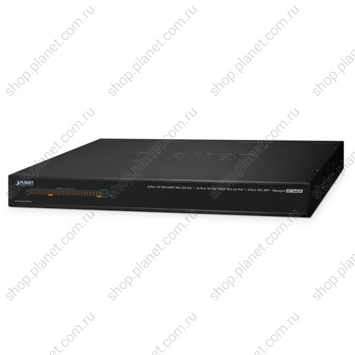 AV коммутатор управляемый L2/L4, РоЕ 24 порта RJ45 10/100/1000 Мб/с, 4 порта SFP 10G AV коммутатор управляемый L2/L4, РоЕ 24 порта RJ45 10/100/1000 Мб/с, 4 порта SFP 10G AVS-4210-24HP4X