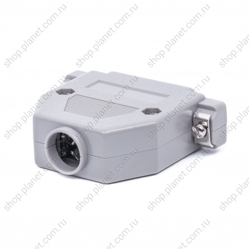 Корпус разъема D-SUB  25 контактов, серый DP-25C-G фото 2