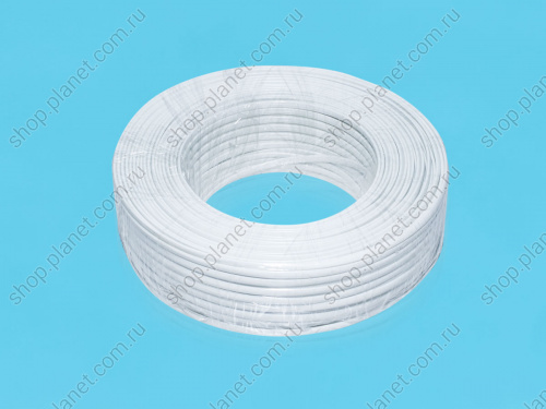 Кабель телефонный 4 провода, белый TC4-26T-W фото 2