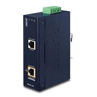 Инжектор питания PoE+ промышленный, RJ45 10/100/1000 Мб/с  IPOE-162 
