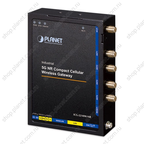 Шлюз промышленный беспроводной 5G NR, 2 слота SIM, WiFi 802.11g/b/n/ac 2.4/5 ГГц, 2 порта RJ45 10/100/1000 Мб/с фото 6 Шлюз промышленный беспроводной 5G NR, 2 слота SIM, WiFi 802.11g/b/n/ac 2.4/5 ГГц, 2 порта RJ45 10/100/1000 Мб/с ICG-2210W-NR-EU фото 6