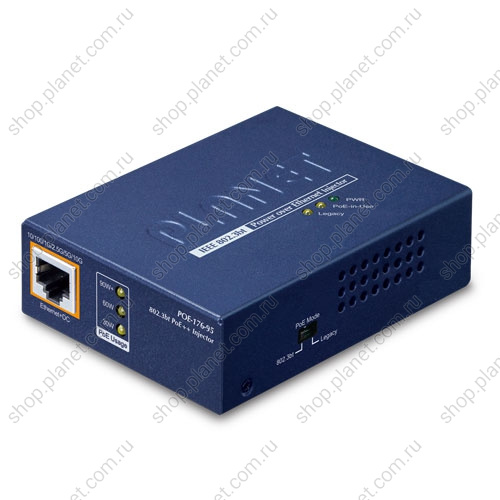Инжектор питания PoE ++ Ultra RJ45 100/2.5G/5G/10G Инжектор питания PoE ++ Ultra RJ45 100/2.5G/5G/10G POE-176-95