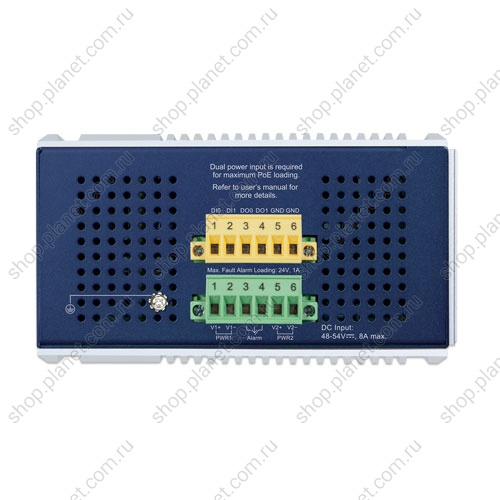 Коммутатор промышленный управляемый L2/L4, PoE++ 8 портов RJ45 10/100/1000 Мб/с, 4 порта SFP+ 10G, на DIN-рейку или стену фото 3 Коммутатор промышленный управляемый L2/L4, PoE++ 8 портов RJ45 10/100/1000 Мб/с, 4 порта SFP+ 10G, на DIN-рейку или стену IGS-4215-8UP4X фото 3