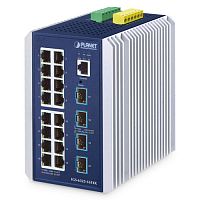 IGS-6325-16T4X Коммутатор промышленный управляемый L3, 16 портов RJ45  10/100/1000 Мб/с, 4 порта SFP+ 10G