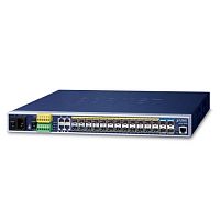 MGSW-28240F Коммутатор управляемый L3, Metro Ethernet, 24 порта SFP 100/1000 Мб/с, 4 порта SFP+ 10G 