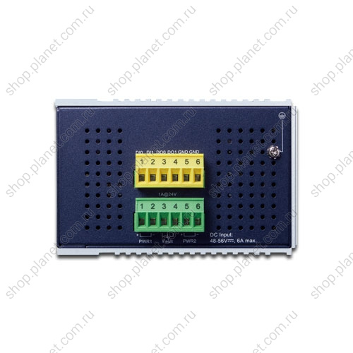 Коммутатор промышленный управляемый L2+, PoE+ 8 портов RJ45 10/100/1000 Мб/с, 2 порта SFP 1000/2.G, крепление на DIN-рейку фото 3 Коммутатор промышленный управляемый L2+, PoE+ 8 портов RJ45 10/100/1000 Мб/с, 2 порта SFP 1000/2.G, крепление на DIN-рейку IGS-10020PT фото 3