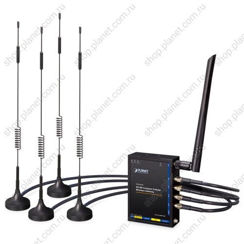 Шлюз промышленный беспроводной 5G NR, 2 слота SIM, WiFi 802.11g/b/n/ac 2.4/5 ГГц, 2 порта RJ45 10/100/1000 Мб/с Шлюз промышленный беспроводной 5G NR, 2 слота SIM, WiFi 802.11g/b/n/ac 2.4/5 ГГц, 2 порта RJ45 10/100/1000 Мб/с ICG-2210W-NR-EU