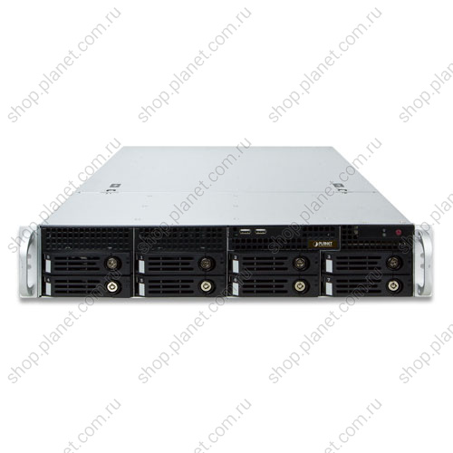 Видеорегистратор 64 канала, 2 порта RJ45 10/100/1000 Мб/с, 8 портов HDD 3.5'' фото 3 Видеорегистратор 64 канала, 2 порта RJ45 10/100/1000 Мб/с, 8 портов HDD 3.5'' NVR-E6480 фото 3