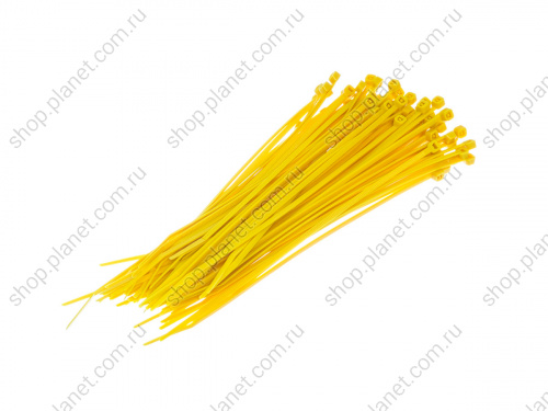 Стяжка 200х3,2мм, желтая, упак. 100 шт. фото 5 Стяжка 200х3,2мм, желтая, упак. 100 шт. CV-200SY фото 5