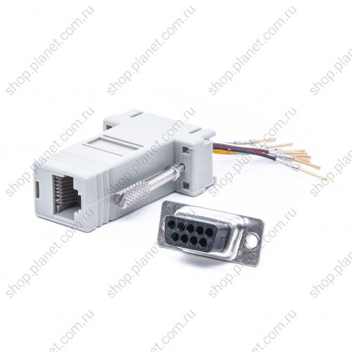 Переходник D-SUB 9 вилка - RJ45 гнездо GC-9MT8 фото 5