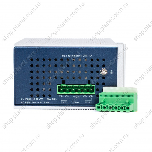 Коммутатор промышленный управляемый L2+, 8 портов RJ45 10/100/1000 Мб/с, 2 порта SFP 100/1000/2.5G IGS-10020MT фото 7