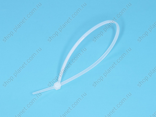 Стяжка 200х2,5мм, белая, упак. 100 шт. CV-200M фото 3