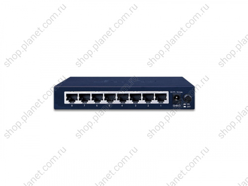 GSD-803 Коммутатор неуправляемый 8 портов RJ45 10/100/1000 Мб/с фото 2