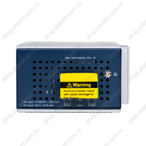 Коммутатор промышленный управляемый L2+, 8 портов RJ45 10/100/1000 Мб/с, 2 порта SFP 100/1000/2.5G IGS-10020MT фото 6