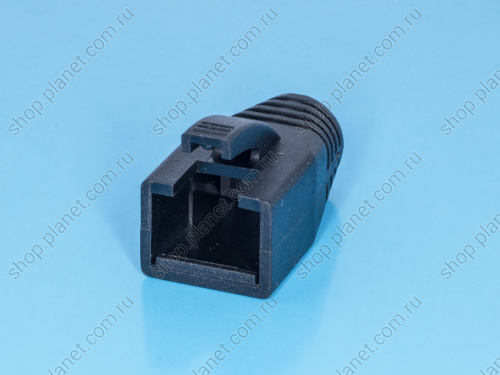 Колпачок на RJ-45, для кабеля 6 категории, черный фото 3 Колпачок на RJ-45, для кабеля 6 категории, черный TPC-6 фото 3