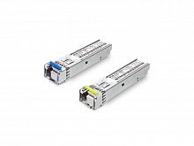 SFP модуль оптический промышленный LC 2.5 Гб/с, TX 1310 нм, RX 1550 нм, WDM, 20 км, одномодовый MGB-2GTLA20