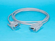 Кабель (шнур) для монитора EGA D-SUB 9 гнездо - D-SUB 9 гнездо, 1,8м SCF-13