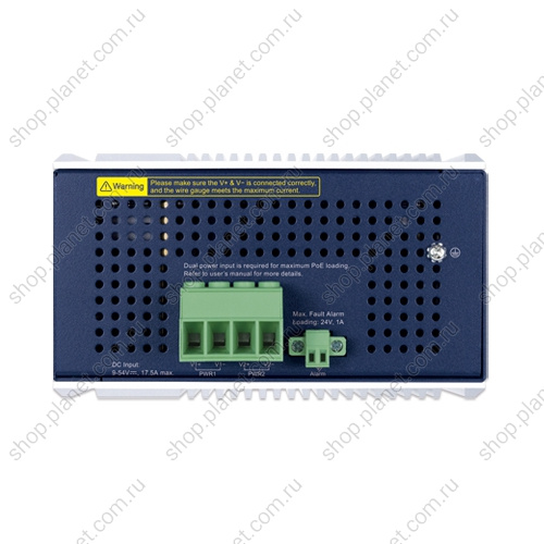 Коммутатор промышленный управляемый L2+/L4, PoE++ 4 порта RJ45 10/100/1000 Мб/с, 1 порт RJ45 10/100/1000 Мб/с, 2 порта SFP 100/1000/2.5G, питание 12 В, крепление на DIN-рейку или на стену фото 3 Коммутатор промышленный управляемый L2+/L4, PoE++ 4 порта RJ45 10/100/1000 Мб/с, 1 порт RJ45 10/100/1000 Мб/с, 2 порта SFP 100/1000/2.5G, питание 12 В, крепление на DIN-рейку или на стену IGS-5225-4UP1T2S-12V фото 3
