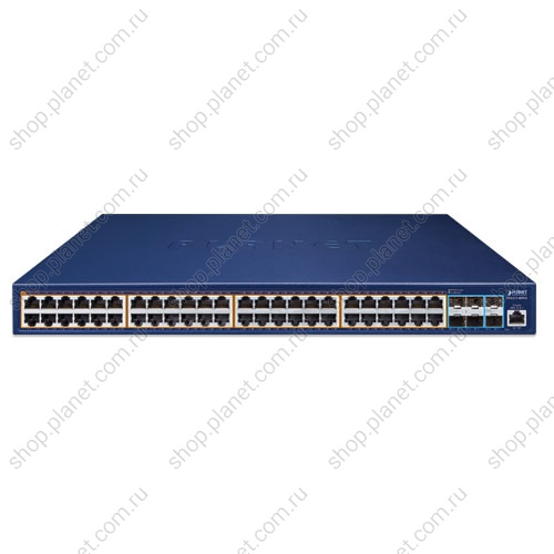 Коммутатор управляемый L3, PoE 48 портов RJ45 10/100/1000 Мб/, 6 портов SFP+ 10G фото 2 Коммутатор управляемый L3, PoE 48 портов RJ45 10/100/1000 Мб/, 6 портов SFP+ 10G GS-6311-48P6X фото 2