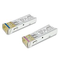 SFP модуль оптический LC duplex 100 Мб/с, 1310 нм, 40 км, одномодовый MFB-F120