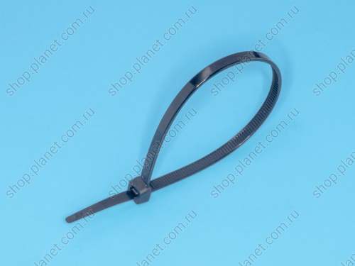 Стяжка 203х4,6мм, черная, упак. 100 шт. CV-200B фото 2