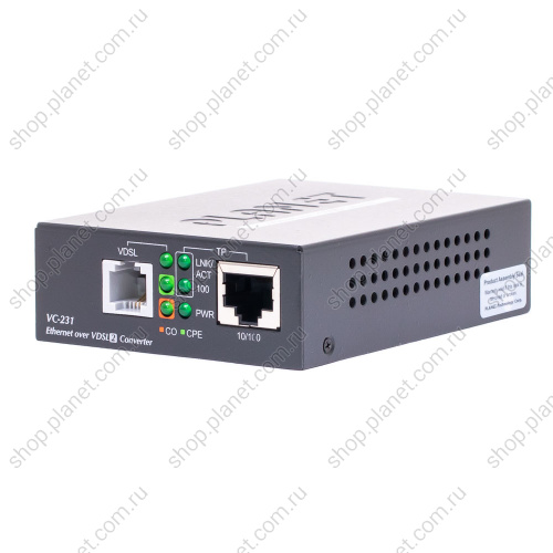 Медиаконвертер VDSL2, 1 порт RJ-45 10/100 Мб/с, 1 порт RJ-11 профиль 30a Медиаконвертер VDSL2, 1 порт RJ-45 10/100 Мб/с, 1 порт RJ-11 профиль 30a