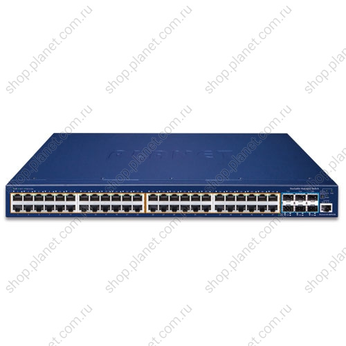 Коммутатор управляемый L3, стекируемый, PoE+ 48 портов RJ45 10/100/1000 Мб/с, 6 портов SFP+ 10G фото 2 Коммутатор управляемый L3, стекируемый, PoE+ 48 портов RJ45 10/100/1000 Мб/с, 6 портов SFP+ 10G SGS-6310-48P6XR фото 2