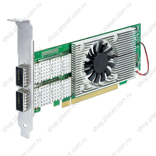 Сетевая карта 2 порта QSFP28 100 Гб/с, PCI4.0x16 фото 2 Сетевая карта 2 порта QSFP28 100 Гб/с, PCI4.0x16 ENW-2QSFP28 фото 2