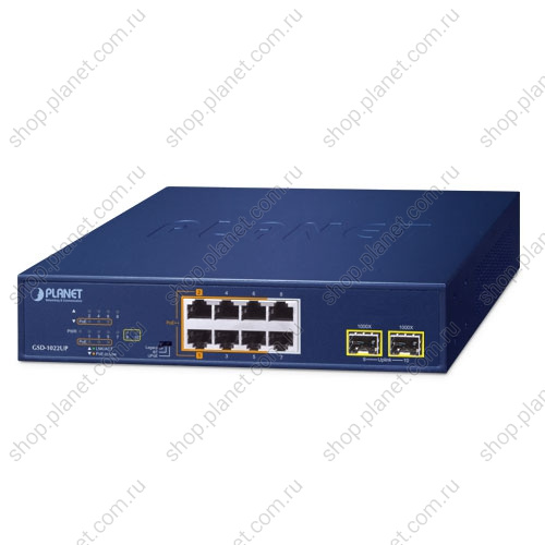 Коммутатор неуправляемый РоЕ++ 2 порта RJ45 10/100/1000 Мб/с, РоЕ+ 4 порта RJ45 10/100/1000 Мб/с, 2 порта RJ45 10/100/1000 Мб/с, 2 порта SFP 1000 Мб/с Коммутатор неуправляемый РоЕ++ 2 порта RJ45 10/100/1000 Мб/с, РоЕ+ 4 порта RJ45 10/100/1000 Мб/с, 2 порта RJ45 10/100/1000 Мб/с, 2 порта SFP 1000 Мб/с GSD-1022UP