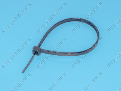 Стяжка 203х4,6мм, черная, упак. 100 шт. CV-200B фото 3